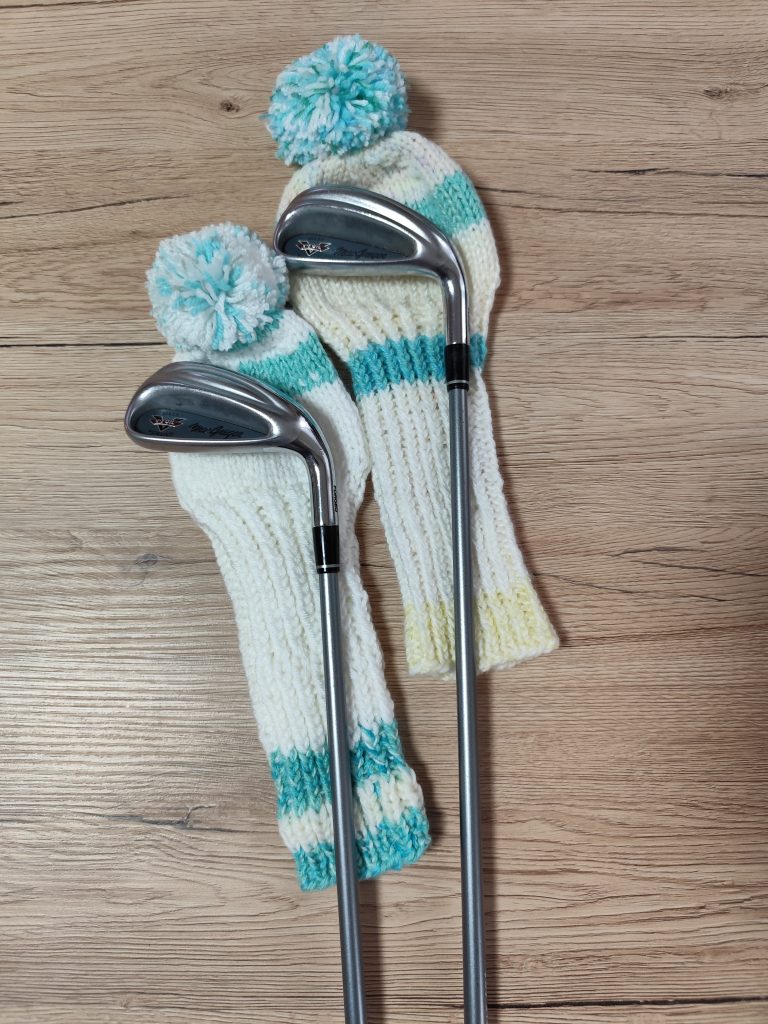 Golfschläger Set hell